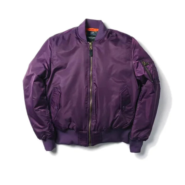 R&B Hochwertige Unisex Bomberjacke mit Reißverschluß
