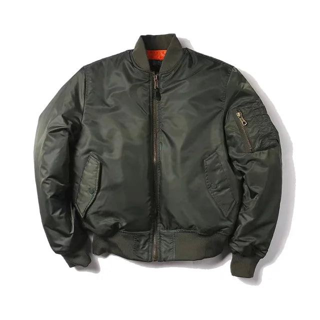 R&B Hochwertige Unisex Bomberjacke mit Reißverschluß