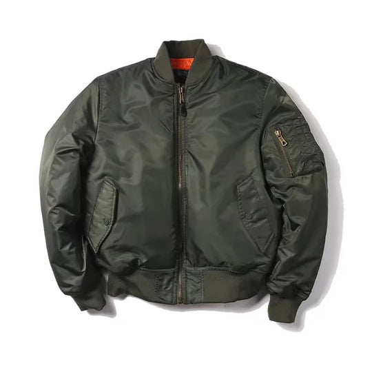 R&B Hochwertige Unisex Bomberjacke mit Reißverschluß