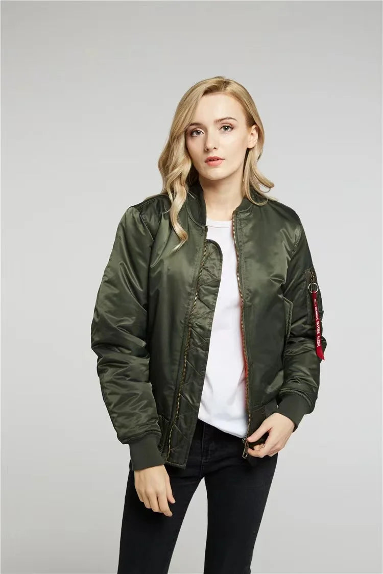 R&B Hochwertige Unisex Bomberjacke mit Reißverschluß