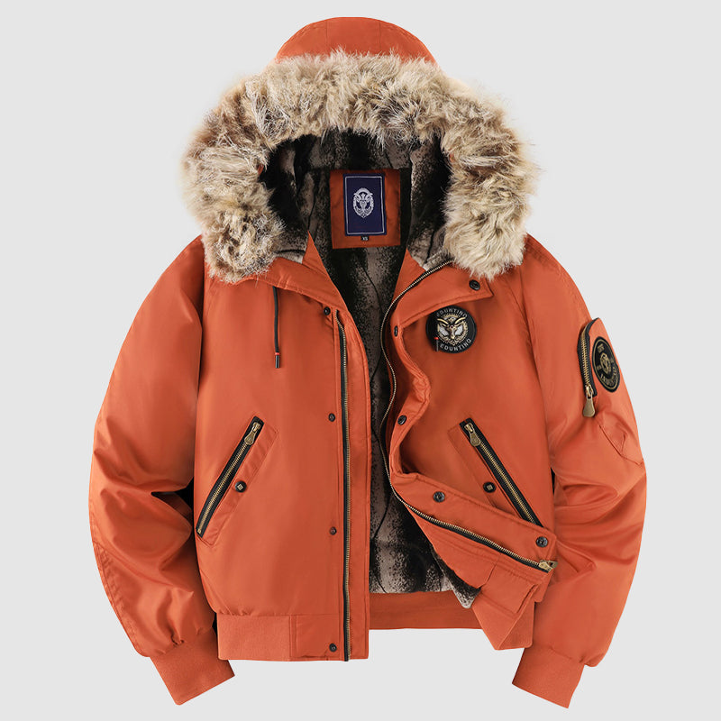 R&B | Bomber-Style Winterjacke mit Innenfutter