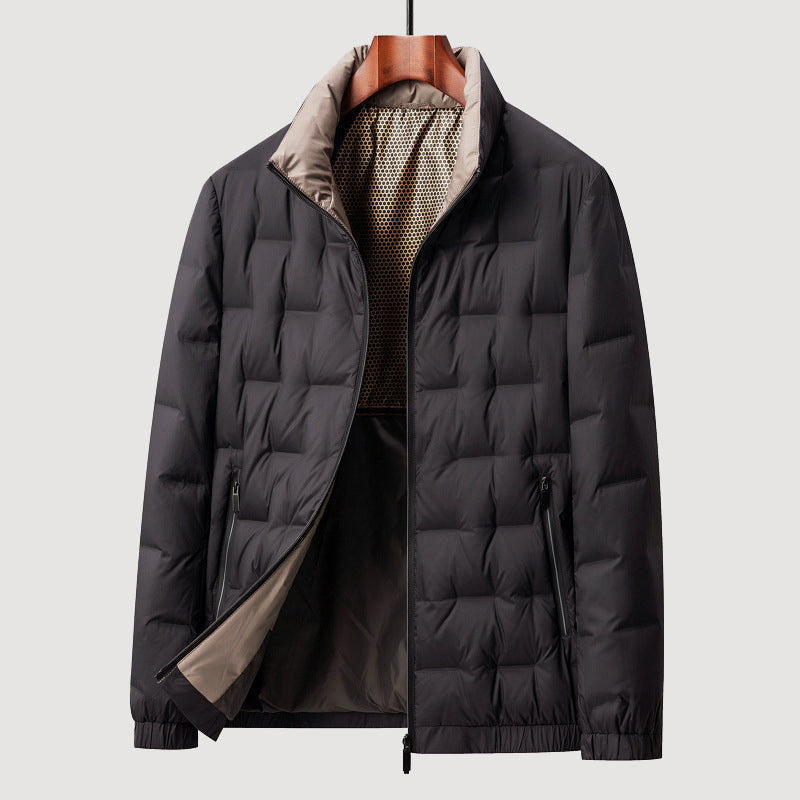R&B | Daunengefüllte Gesteppte Jacke mit Reißverschluss