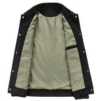 R&B | Faux-Suede-Jacke mit Kariertem Muster