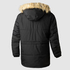 R&B | Outdoor Parka mit Abnehmbarer Kapuze und Innerem Fleece-Futter