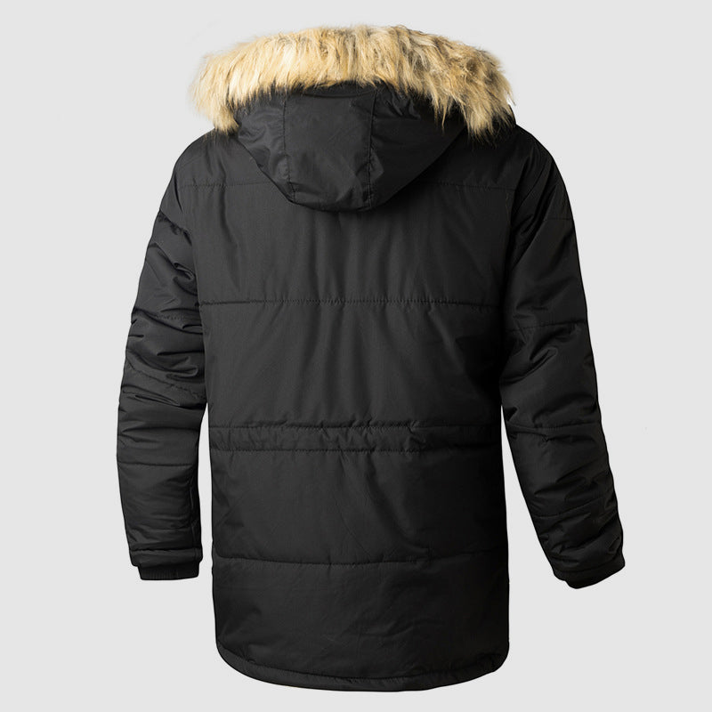 R&B | Outdoor Parka mit Abnehmbarer Kapuze und Innerem Fleece-Futter