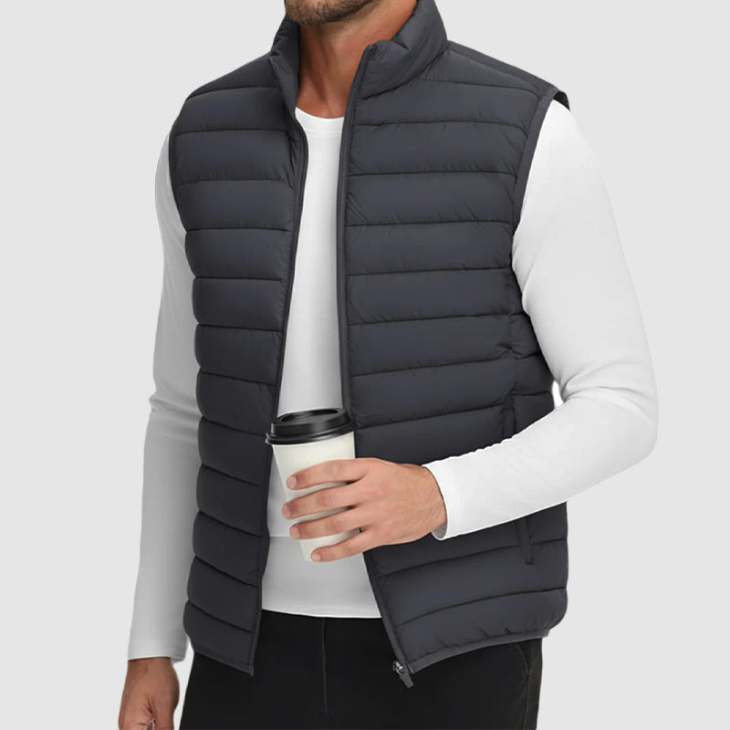 R&B | Puffer-Wasserfestes Weste mit Verpackbarem Design