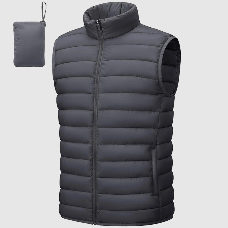 R&B | Puffer-Wasserfestes Weste mit Verpackbarem Design