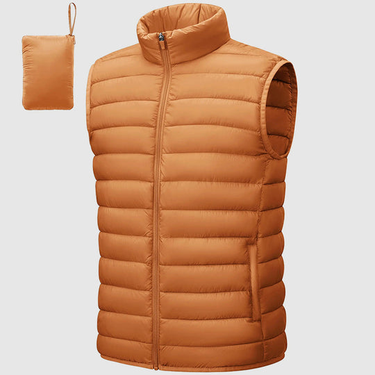 R&B | Puffer-Wasserfestes Weste mit Verpackbarem Design
