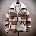 R&B | Winter Plaid Jacke mit Fleece-Innenfutter