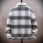 R&B | Winter Plaid Jacke mit Fleece-Innenfutter