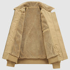 R&B | Winter Dicke Baumwolljacke mit Fleece-Futter