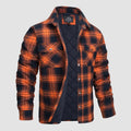 R&B | Gestreifte Flanelljacke