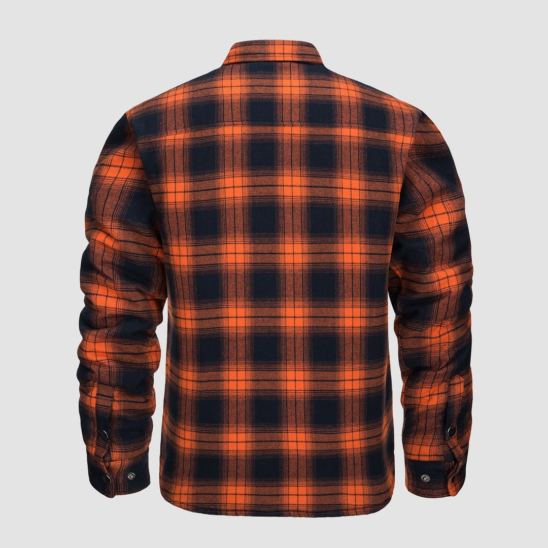 R&B | Herren Flanellhemdjacke