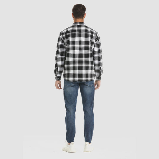 R&B | Herren Flanellhemdjacke