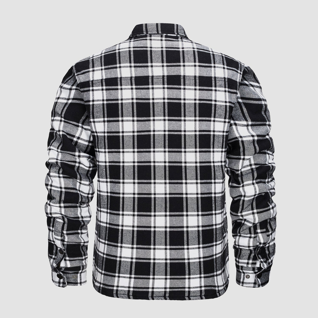R&B | Herren Flanellhemdjacke