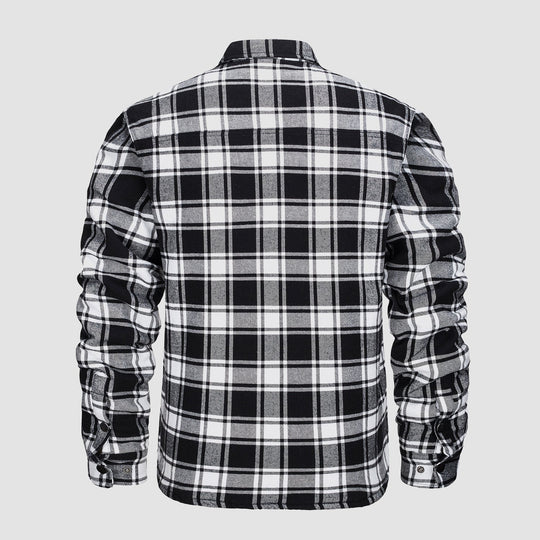 R&B | Herren Flanellhemdjacke