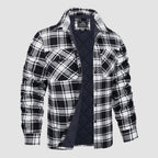 R&B | Herren Flanellhemdjacke