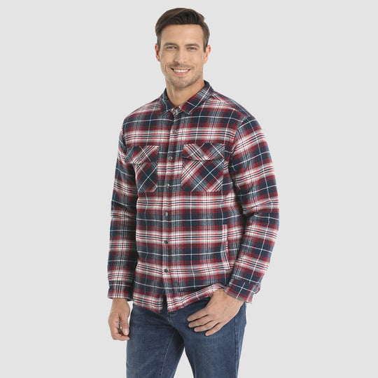 R&B | Herren Flanellhemdjacke