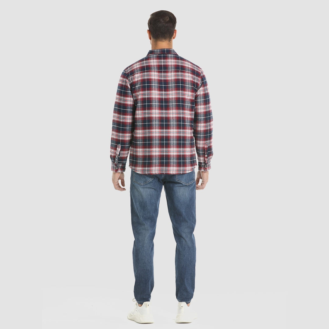 R&B | Herren Flanellhemdjacke