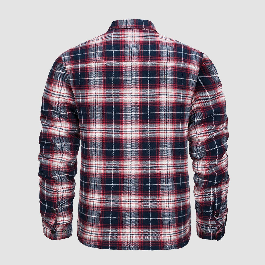 R&B | Herren Flanellhemdjacke