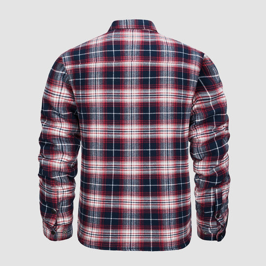 R&B | Herren Flanellhemdjacke