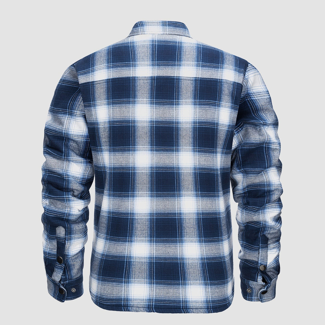 R&B | Herren Flanellhemdjacke