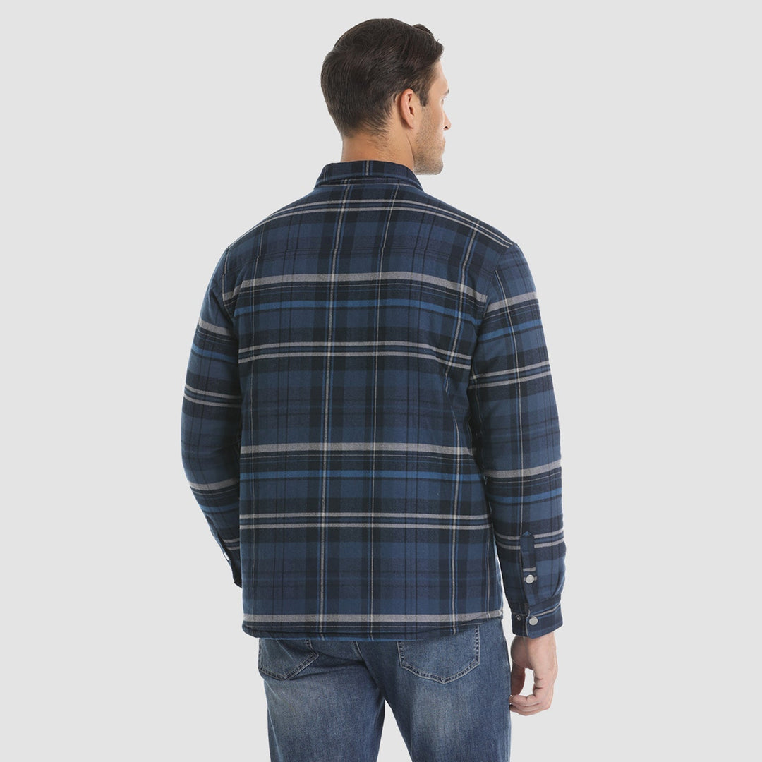 R&B | Herren Flanellhemdjacke