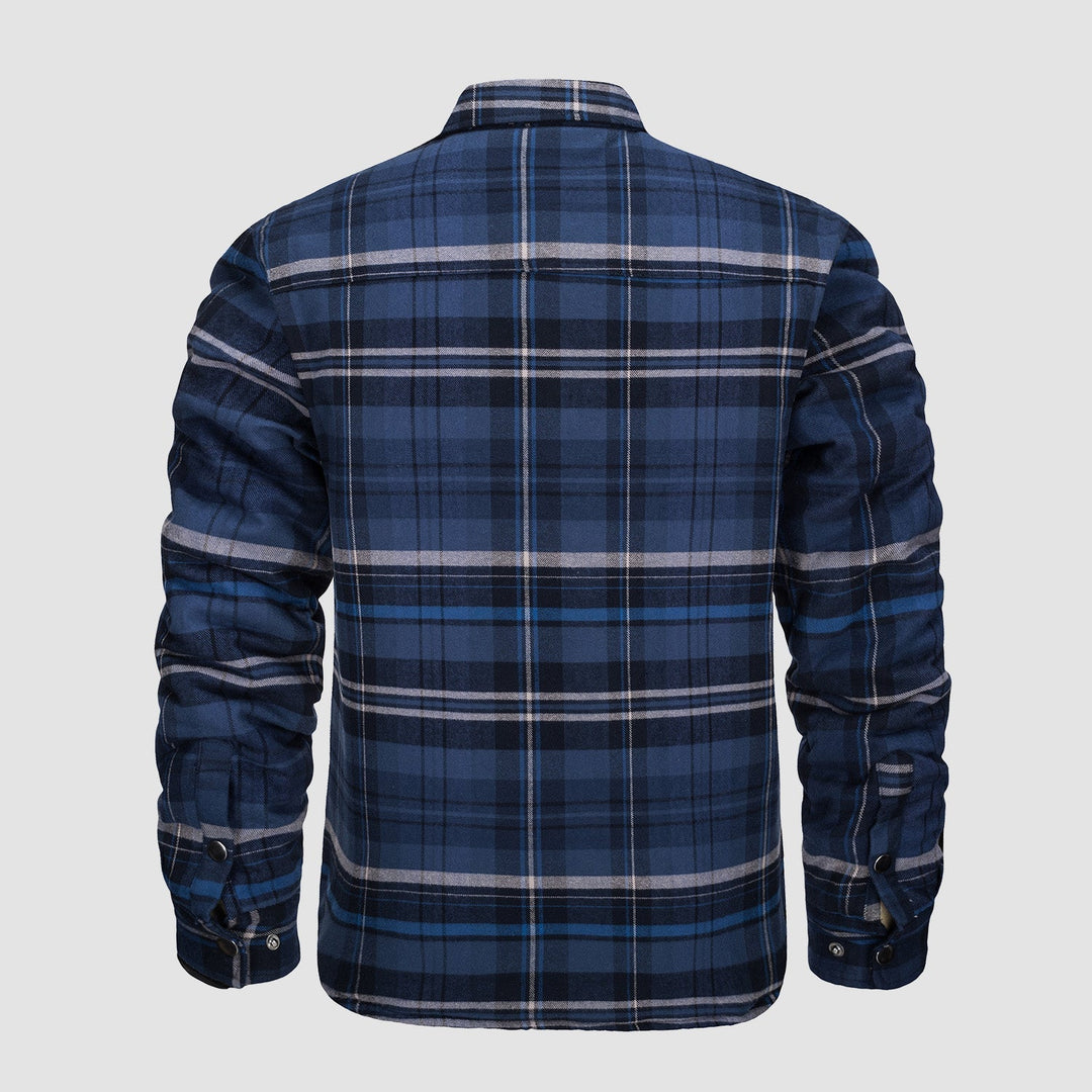 R&B | Herren Flanellhemdjacke