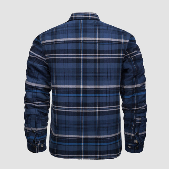 R&B | Herren Flanellhemdjacke