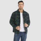 R&B | Herren Flanellhemdjacke