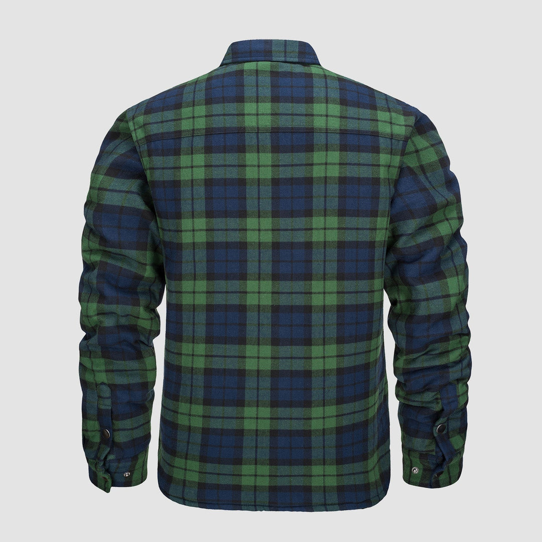 R&B | Herren Flanellhemdjacke