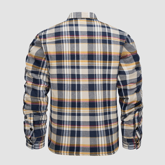 R&B | Herren Flanellhemdjacke