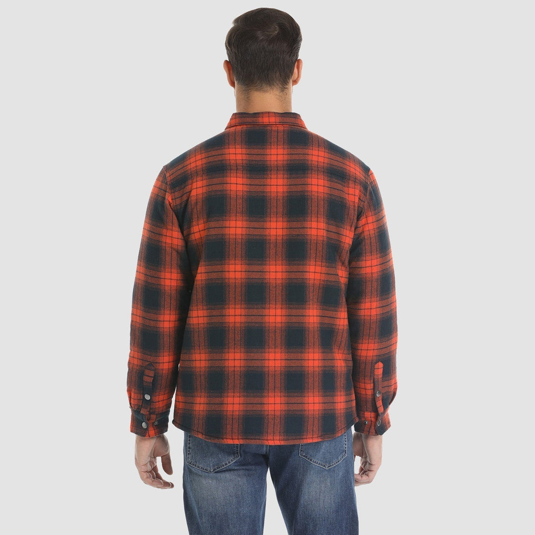 R&B | Herren Flanellhemdjacke
