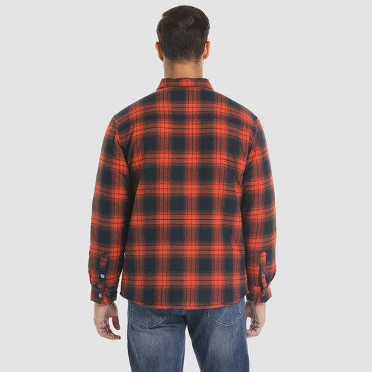 R&B | Herren Flanellhemdjacke