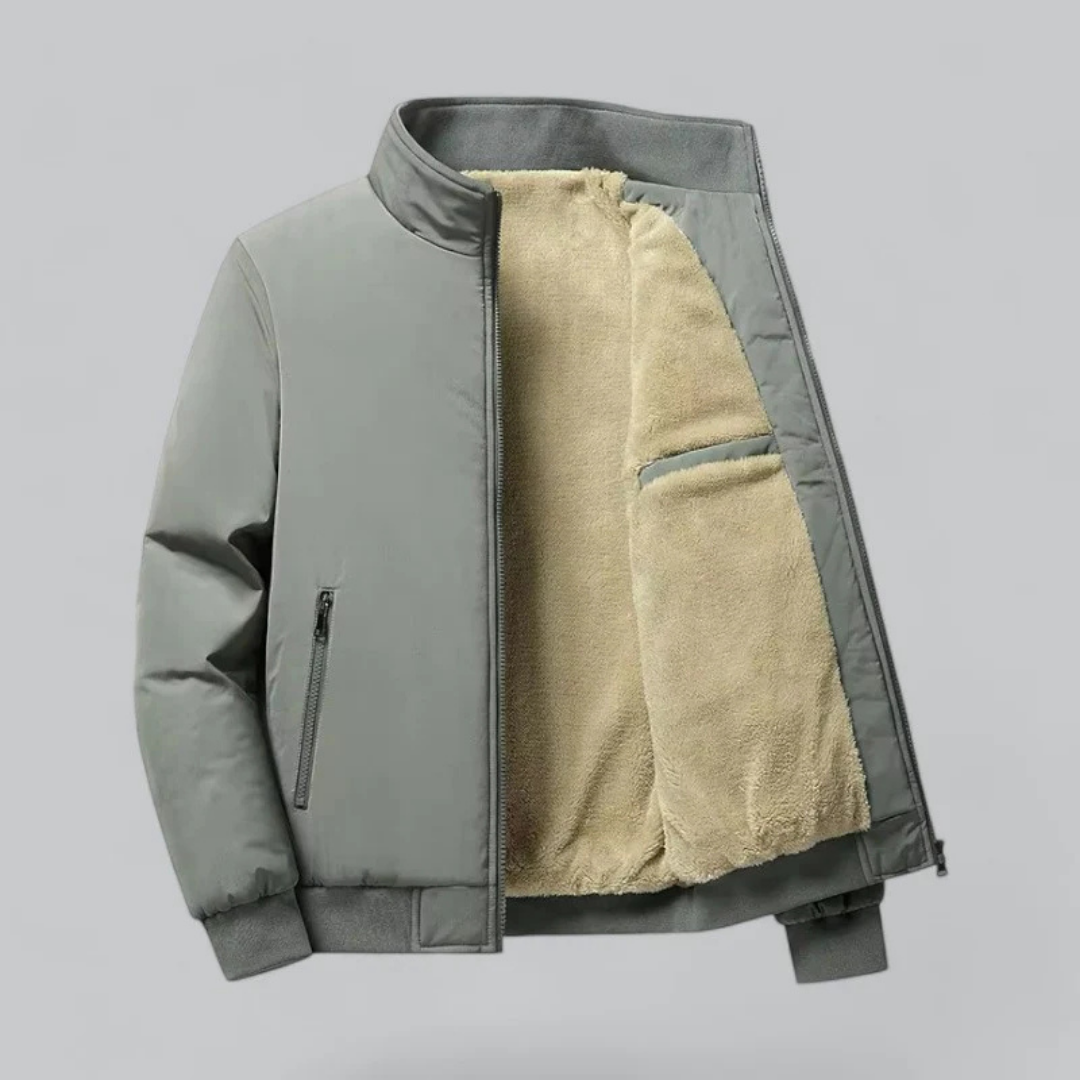 R&B | Klassische Herren Puffer Bomberjacke - Warm, stilvoll und funktional