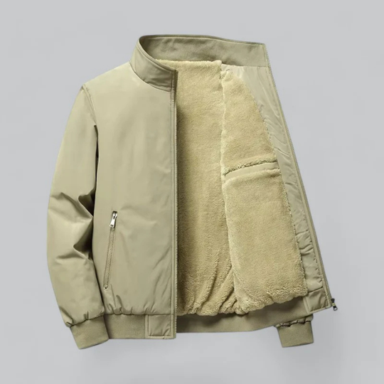 R&B | Klassische Herren Puffer Bomberjacke - Warm, stilvoll und funktional
