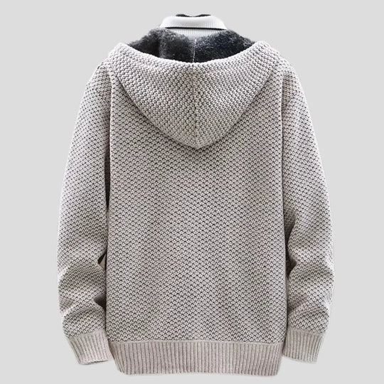 R&B | Strickfleece Zip Hoodie