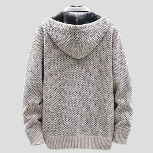 R&B | Strickfleece Zip Hoodie