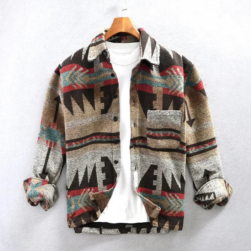R&B | Aztekenjacke im Hemdenstil
