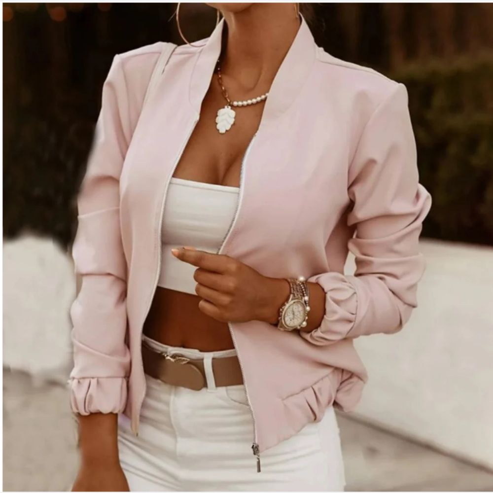 R&B | elegante bedruckte Sommerjacke