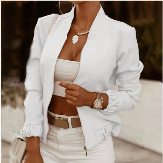 R&B | elegante bedruckte Sommerjacke