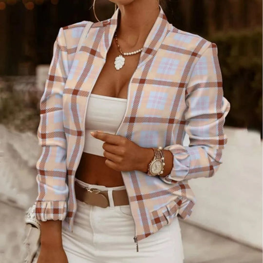 R&B | elegante bedruckte Sommerjacke