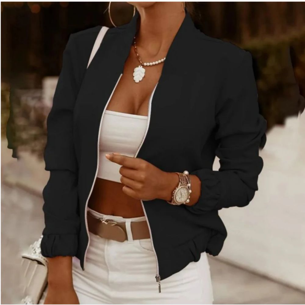 R&B | elegante bedruckte Sommerjacke