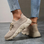 Mesh-Sneaker - Orthopädisch - Slipper - Slip-Sneaker - Damenschuhe R&B