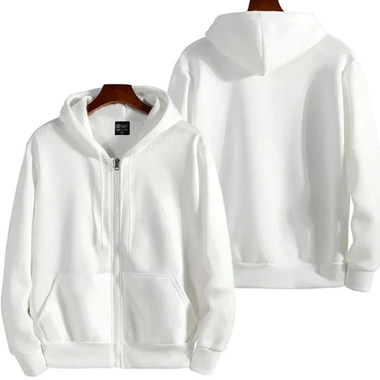 R&B | Hoodie - Sportlicher & Bequemer Pullover mit Reißverschluss und Kapuze für Herbst und Winter
