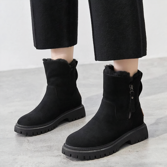 R&B | Knöchelhohe Schneestiefel für Damen – Gemütliches & Stilvolles Winteressenziell