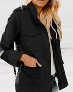 R&B | Stilvoller Jacke mit Langen Ärmeln und Vier Taschen für Damen
