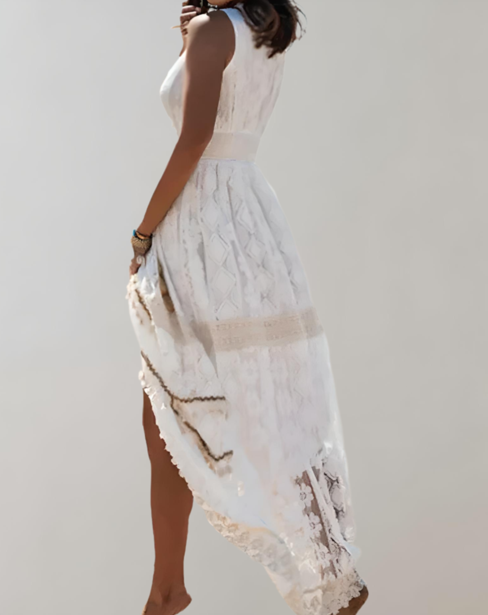 R&B | Elegantes Damen Sommerkleid Im Boho Stil