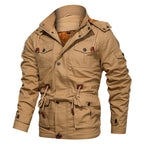 R&B | Stil Baumwolljacke für Männer mit Fleece-Futter