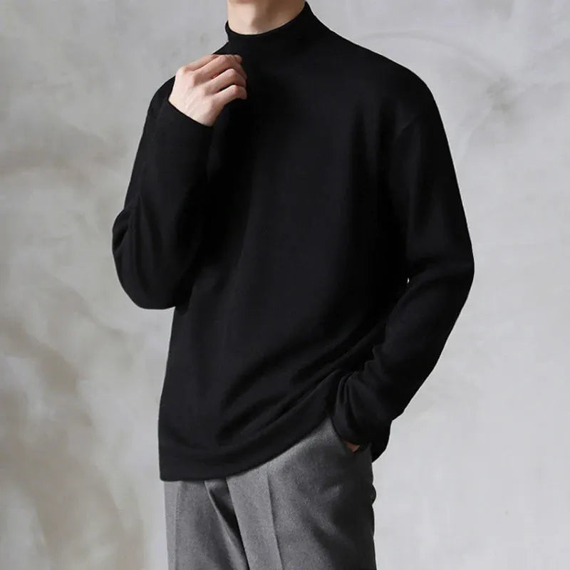 R&B | Stehkragenpullover Aus Hochwertigem Material